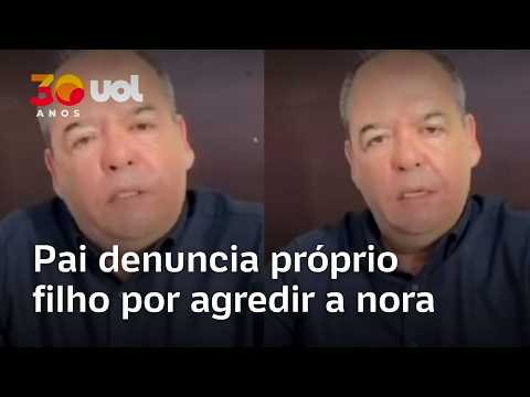 Empresário denuncia o próprio filho à polícia por agredir a nora em PE; veja vídeo