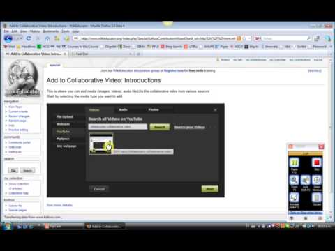 wikieducator-collaborative video 2