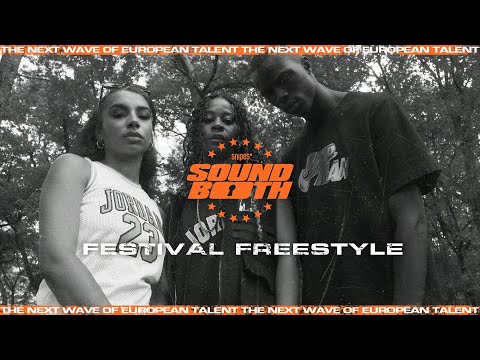 Vicky R, Deva & Axell at @rollingloudrotterdam x Rolling Loud Festival | SNIPES Soundbooth