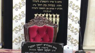 בית המדרש חזון יעקב  •  יום חמישי ד' שבט תשפ'ו (בית הכנסת מוסאיוף) - התמונה מוצגת ישירות מתוך אתר האינטרנט יוטיוב. זכויות היוצרים בתמונה שייכות ליוצרה. קישור קרדיט למקור התוכן נמצא בתוך דף הסרטון