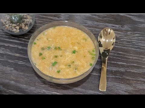 Egg drop soup with a twist.