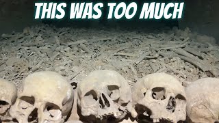 Pushed in the Plague pit Catacombs