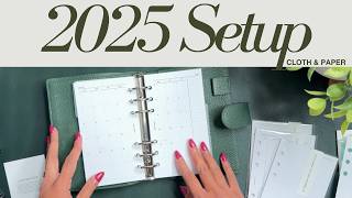 Black Friday Haul and Simple Personal Planner Setup | Cloth and Paper 2025