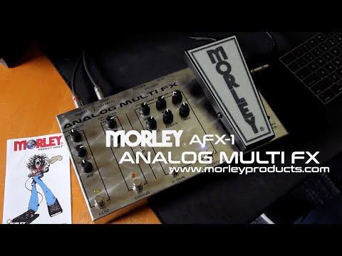 Morley AFX-1 Analog Multi FX 2022 - Present - Spun Stainless Steel image 9