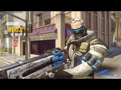 Soldier: 76 rocket flick shot