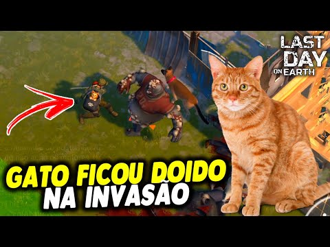 GATO FICOU DOIDO NA INVASÃO - Last Day On Earth