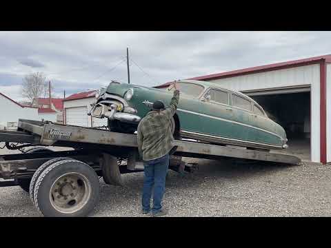 1953 Hudson Hornet Barn find.