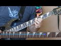 Learn How to Play Til the Livin End Guitar Solo HALF SPEED