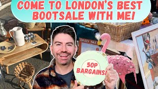 Thrifting London’s Best Car Boot Sale! *50p bargains* MR CARRINGTON