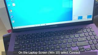 How to screen mirror Laptop/PC to Samsung TV wireless - no HDMI