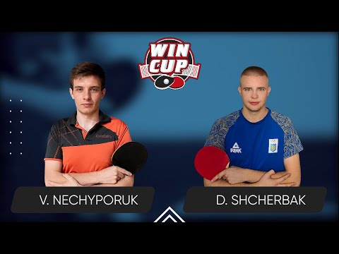 22:15 Vadym Nechyporuk - Denys Shcherbak West 6 WIN CUP 17.12.2023 | TABLE TENNIS WINCUP