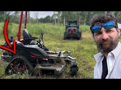 I bought a $27,000 Lawn Mower at auction for cheap