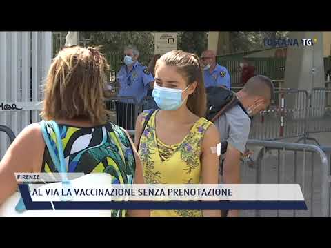 2021-08-30 FIRENZE - AL VIA LA VACCINAZIONE SENZA PRENOTAZIONE