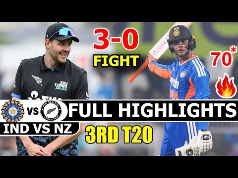 India Vs New Zealand 3rd T20 Match Full Highlights 2026 | Ind Vs Nz Highlights