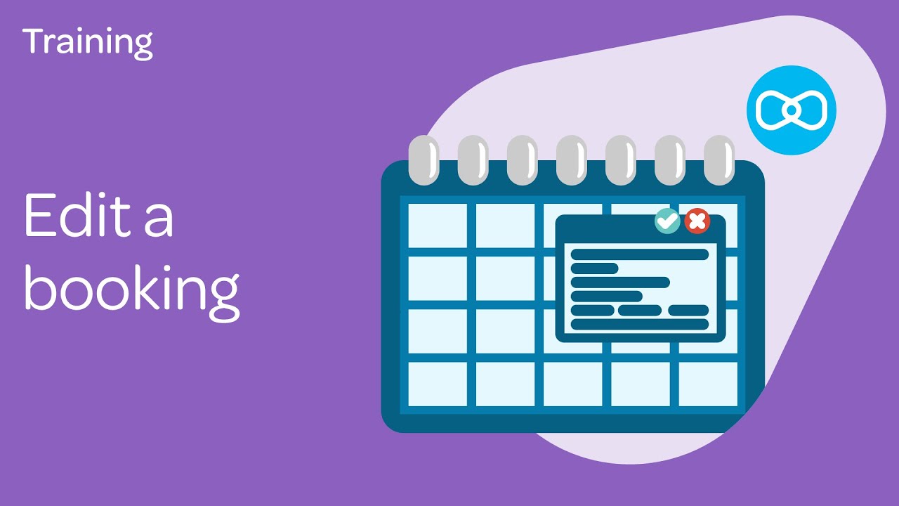Training 3: Editing a booking