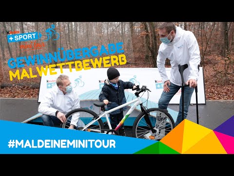 Gewinnübergabe Malwettbewerb #maldeineminitour