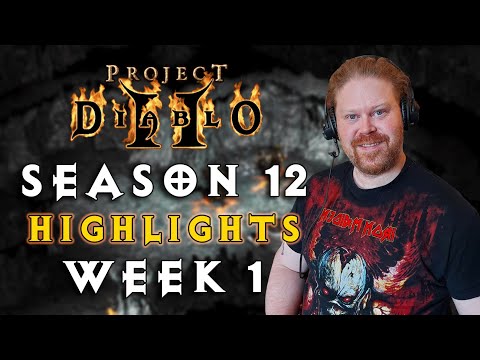 Project Diablo 2 Season 12 highlights - Week 1