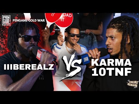 iiiBEREALZ vs KARMA10TNF | PenGame Rap Battle 2025