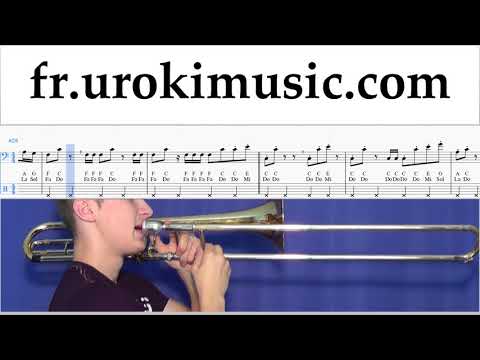 Cours de Trombone Imagine Dragons - Thunder Tuto Partitions um-i829