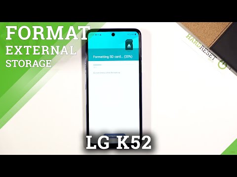 How to Format SD Card in LG K52 – Erase External Storage