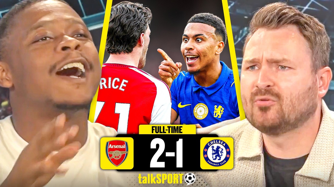"WE DON'T KNOW YOU!" Full Last 10 minutes as Arsenal CLING ON against Chelsea!
