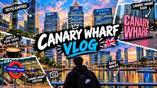 🇬🇧 Canary Wharf’ı Keşfediyoruz! 🏙️😍 | Londra’nın Gökdelenleri & Wood Wharf | Lon
