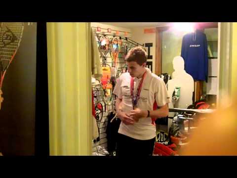 Nick Matthew Held to ransom by pdhsports