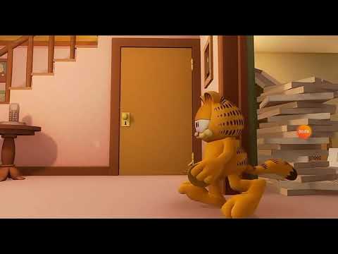 The Garfield Show:Garfield gets in trouble for ordering too many pizzas at Jon's house!