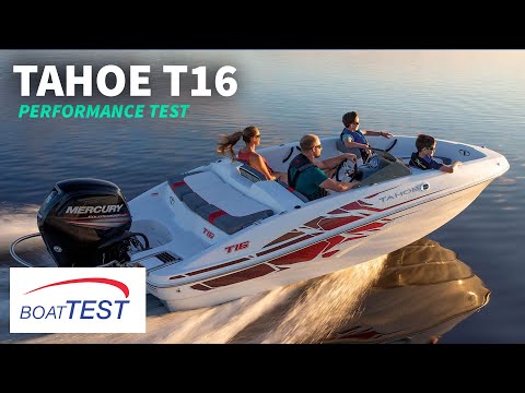 Tahoe T16 (2019-) Test Video - By BoatTEST.com