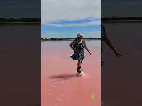 Lago Rosa Victoria Austrália