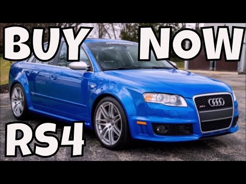 Why You Need to Buy an Audi RS4 Right Now