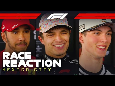 Drivers React To The Race | 2025 Mexico City Grand Prix