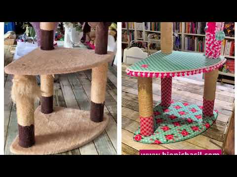 The Best Cat Tree Makeover In The World