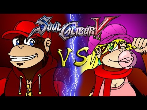 Soul Calibur V: Diddy Kong vs Dixie Kong