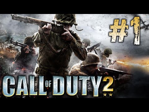 Call Of Duty 2 Gameplay / Walkthrough - Part 1