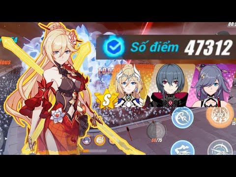 [HI3 BETA 5.5] [MA EX] Dea Anchora (S0) vs Parvati SSS - 47312 Points