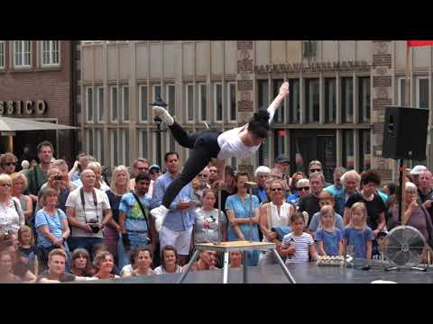 Jongleure, Clowns und Akrobaten