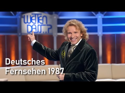 Fernsehen im Jahr 1987