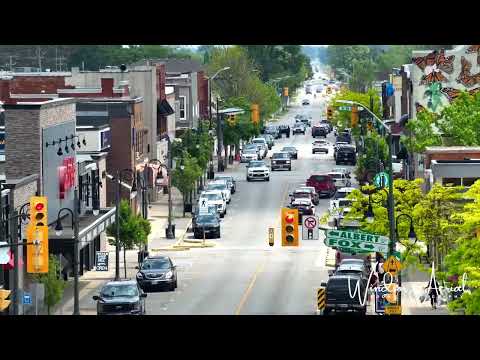 HAPPY ANNIVERSARY TO THE TOWN OF LEAMINGTON ONTARIO by Windsor Aerial Drone Photography.