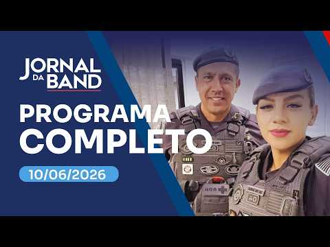 PM acusado de matar esposa é aposentado com salário integral | JORNAL DA BAND - 10/06/2026