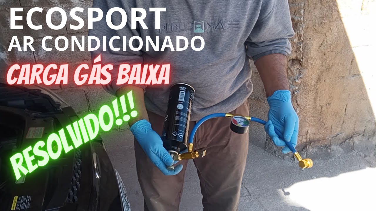 RECARGA DE GÁS NO AR CONDICIONADO DO ECOSPORT