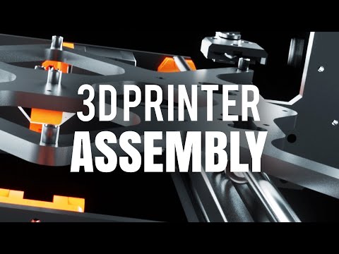 3D Printer - Assembly Animation [2020] | by NICE!