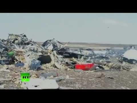 Flugzeugabsturz: Video von der Absturzstelle [Video aus YouTube]