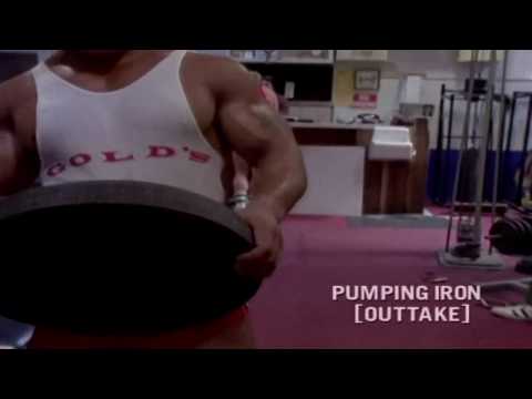 Arnold Schwarzenegger and Lou Ferrigno Training