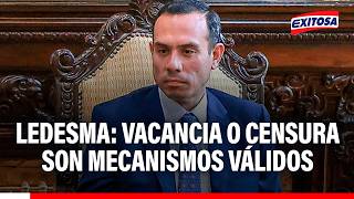 🔴🔵 José Jerí fue sometido al control político del Congreso, señala expdta. del TC