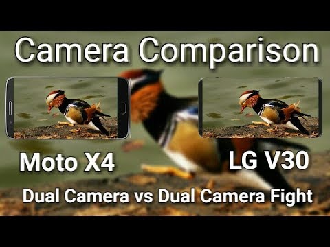 Moto X4 vs LG V30 Camera Test Comparison