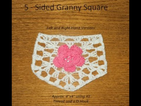 5-sided granny square