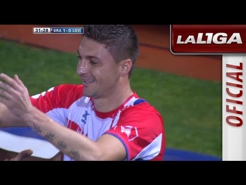 Gol de penalti de Siqueira (1-0) en el Granada CF - Levante UD - HD