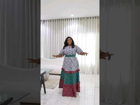Stunning Plus size Ankara Gown Dress #zamakalefashion #ankaragown #wedding #ankaracollection