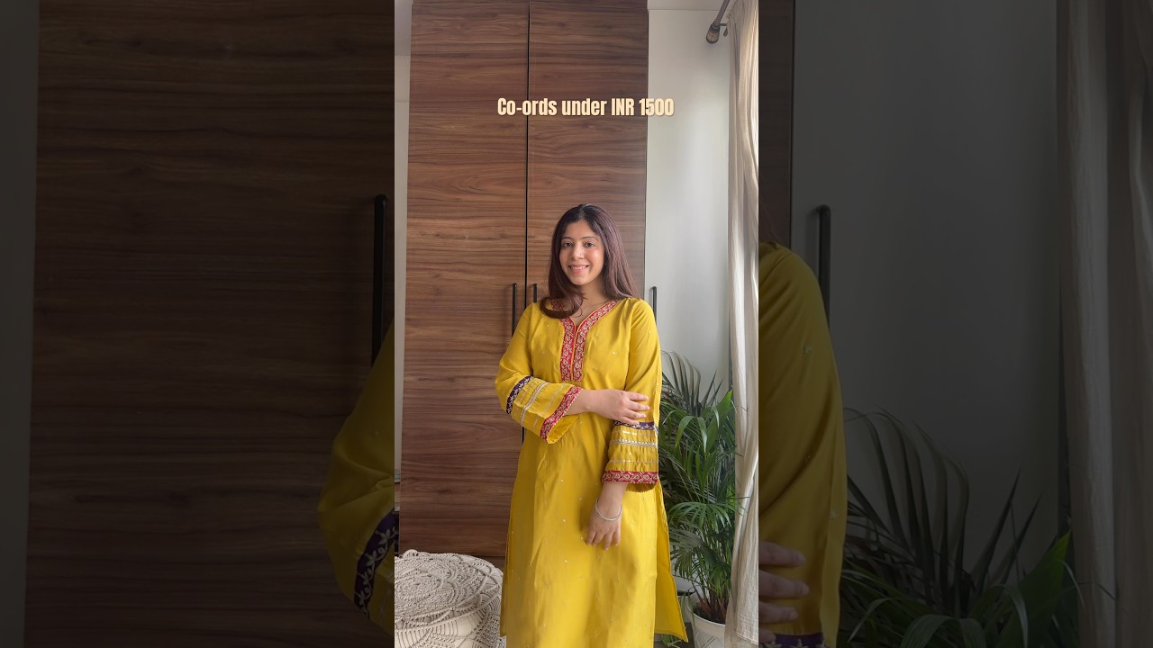 Myntra co-ord sets under INR 1000 | myntra kurta sets